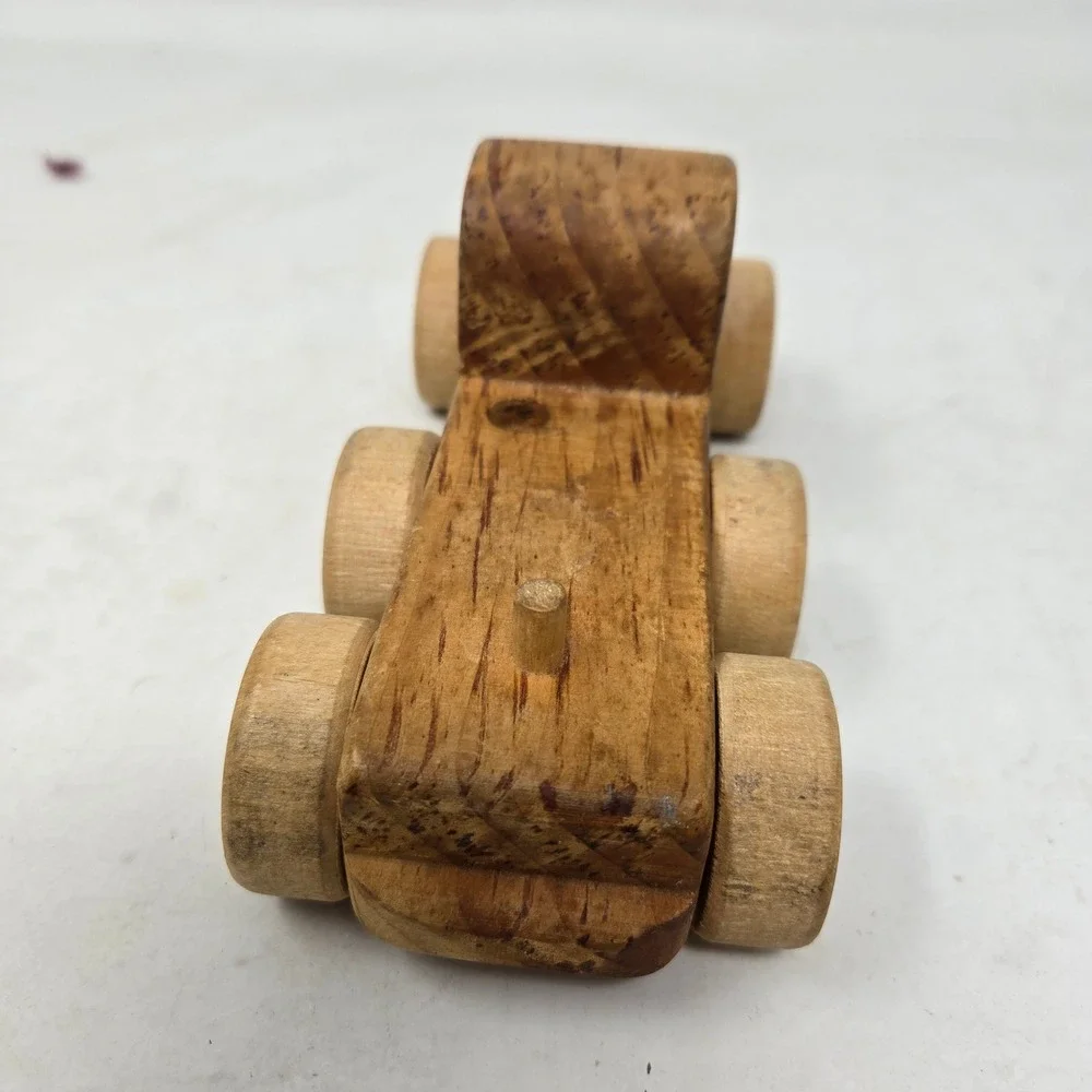 Vintage David Toys‎ for Tuff Kids Wooden 6 Wheel Truck Phelps Wisconsin 132